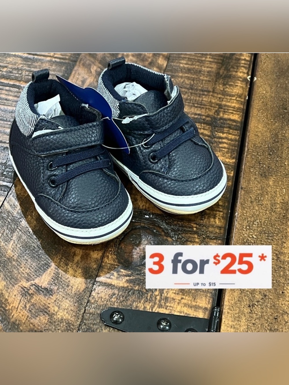 Stylish Navy Kids Shoes size 5
